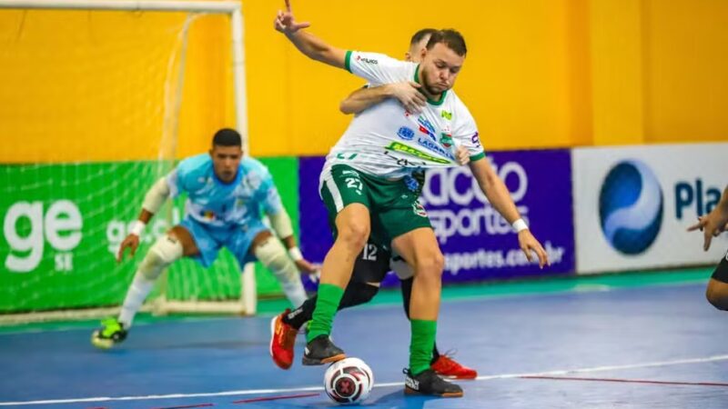 Supercopa TV Sergipe de Futsal: Lagarto vence Simão Dias e garante classificação para segunda fase