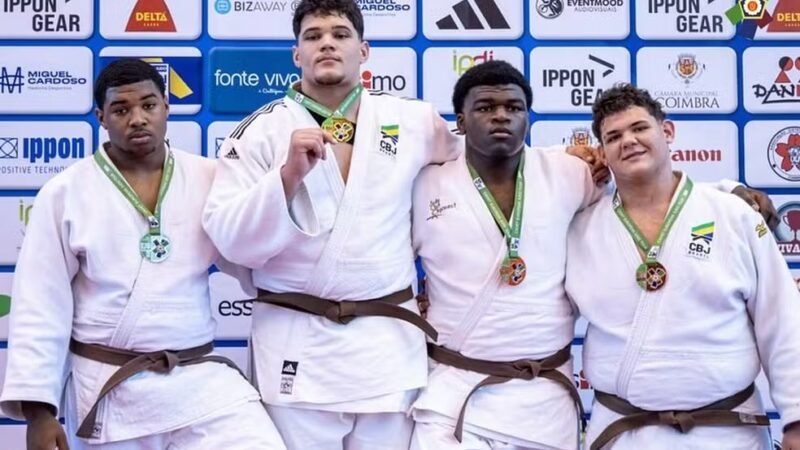 Sergipano Luís Oliveira conquista medalha de ouro no Circuito Europeu de Judô