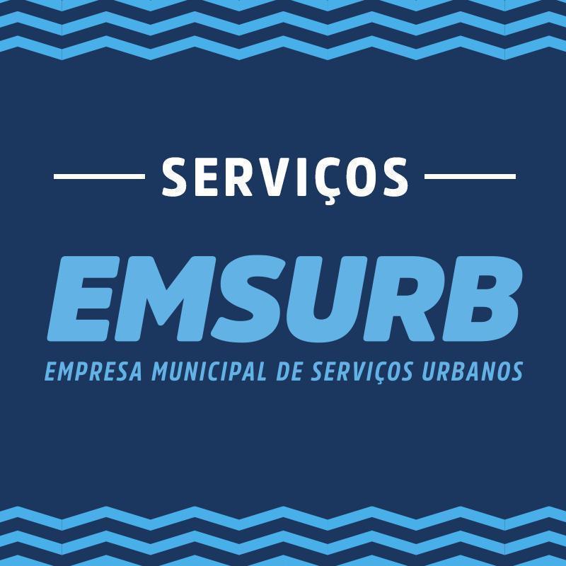 Aviso: serviços da Emsurb nesta segunda-feira, 13