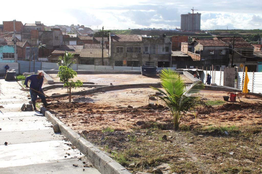 Urbanização da praça Izabel Martins integra transformação estrutural do bairro Soledade