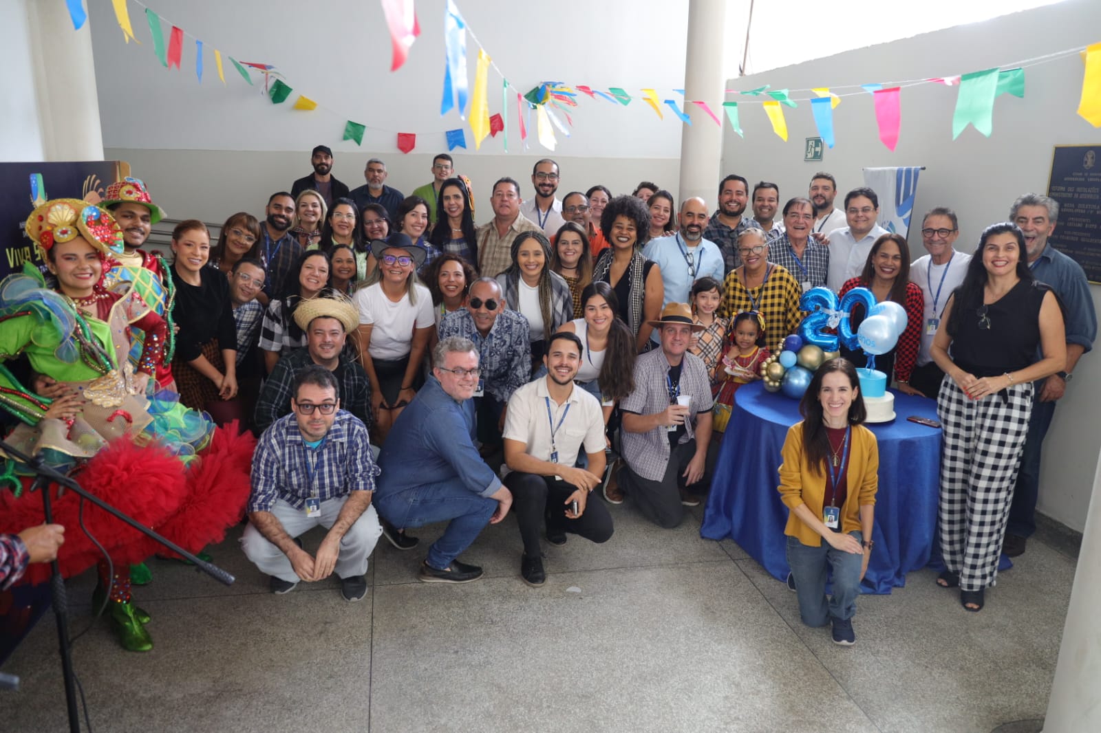 Aniversário da TV Alese é comemorado com café junino