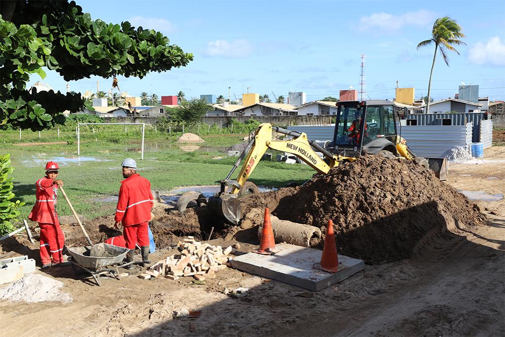 No loteamento Diana, moradores se sentem satisfeitos com as obras de urbanização da Prefeitura