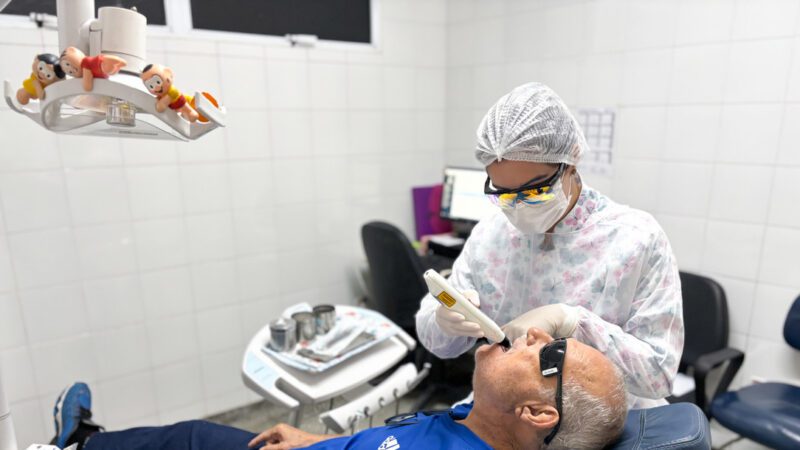 Centro Odontológico do Ipesaúde disponibiliza laserterapia para pacientes oncológicos