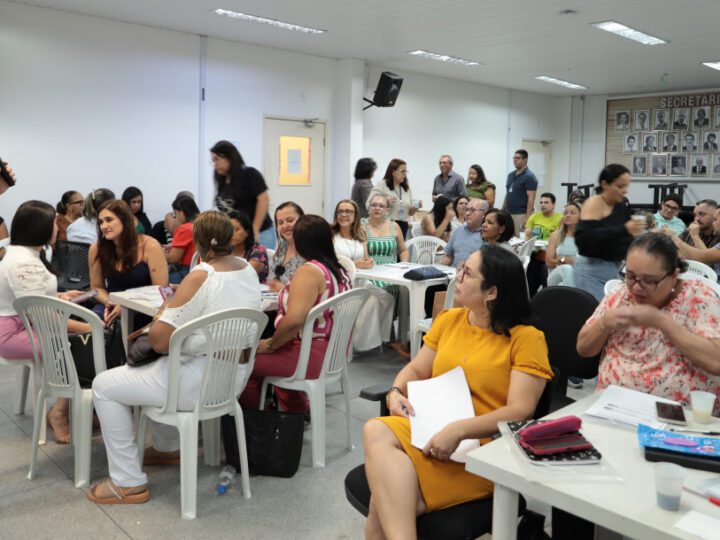 Mais de 200 técnicos da educação participam da oficina para apropriação dos índices de desempenho escolar de Sergipe