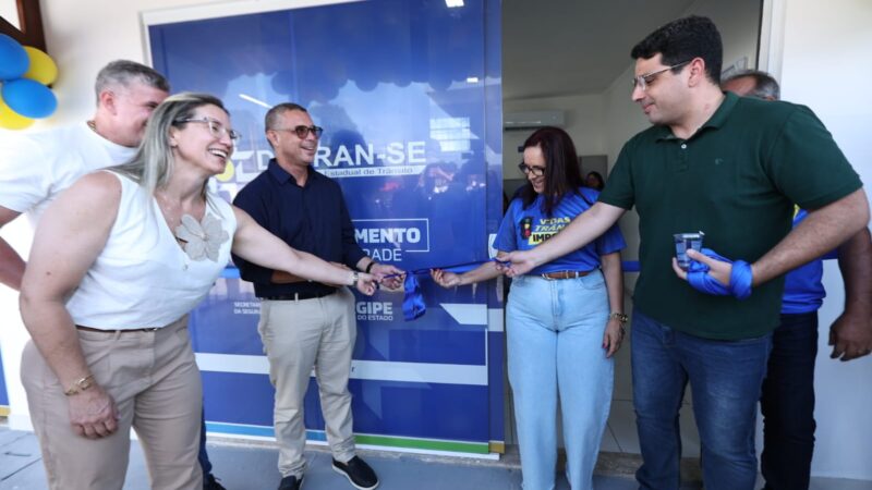 Deputados participam em Capela da inauguração do Posto de Atendimento do Detran