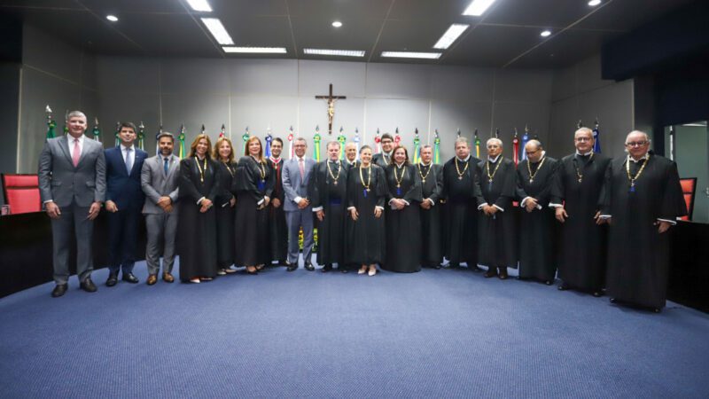 Governador participa de posse da nova desembargadora do Tribunal de Justiça de Sergipe