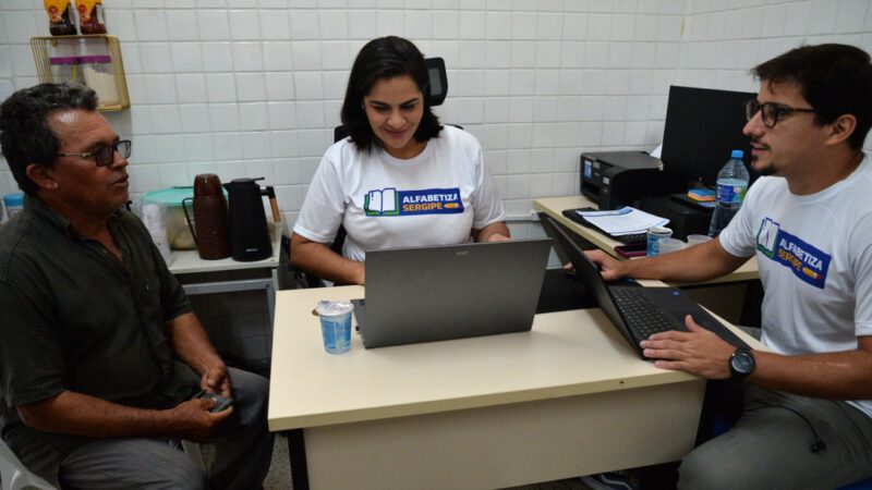 Programa Alfabetiza Sergipe intensifica busca ativa e se prepara para aula inaugural