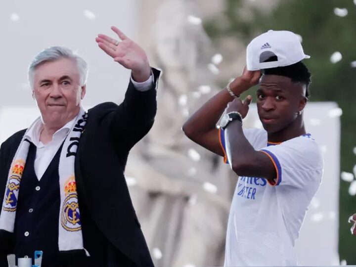 Vinicius Junior se despede de Ancelotti com carta emocionante: “Mudou minha vida”