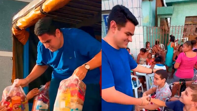 Deputado Ícaro de Valmir realiza entrega de 500 cestas básicas em Malhador