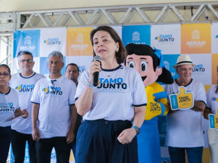Prefeita Emília Corrêa lança projeto “Tamo Junto Aracaju” no bairro Lamarão