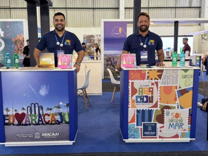 Aracaju marca presença em uma das principais feiras de turismo do Brasil