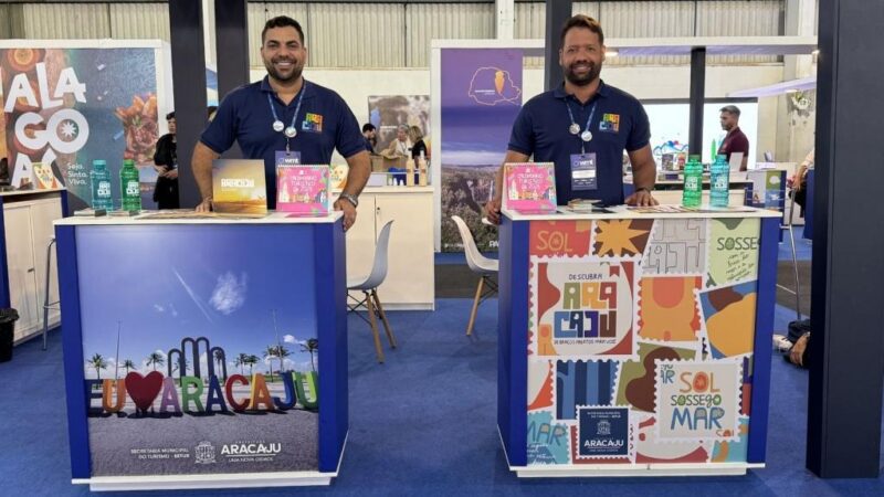 Aracaju marca presença em uma das principais feiras de turismo do Brasil