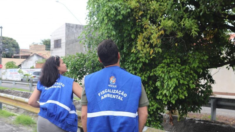 Aracaju registra cerca de 600 fiscalizações ambientais no primeiro trimestre de 2026