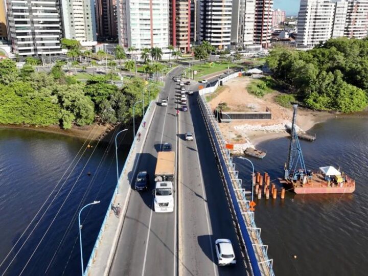 Ponte Godofredo Diniz terá mudanças no trânsito a partir de quarta-feira (6)