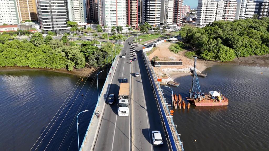 Ponte Godofredo Diniz terá mudanças no trânsito a partir de quarta-feira (6)