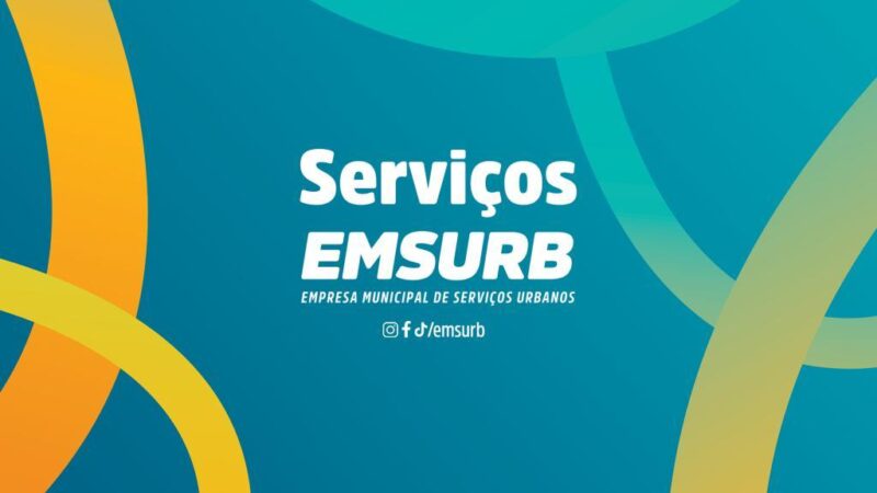 Prefeitura divulga serviços de limpeza que serão realizados nesta segunda-feira (22)