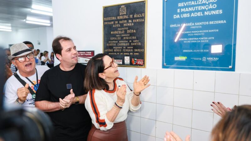Prefeita Emília entrega a primeira UBS revitalizada pelo programa Minha UBS de Cara Nova