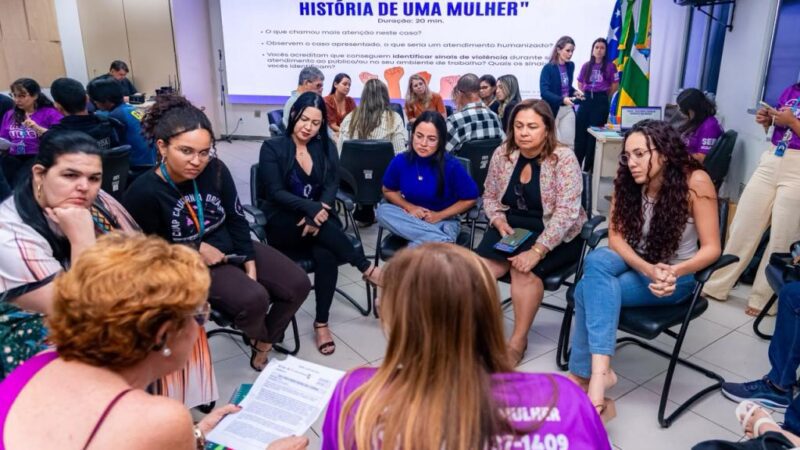 Prefeitura capacita servidores para fortalecer ações de combate à violência contra a mulher no Agosto Lilás