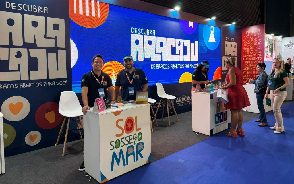 Aracaju amplia promoção turística com estande próprio na Travel Next Minas