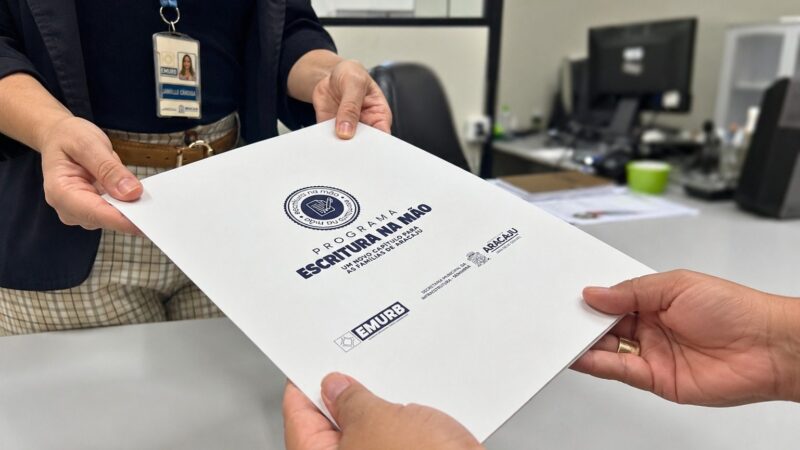 Aracaju inicia regularização fundiária para moradores da comunidade Jael Patrício