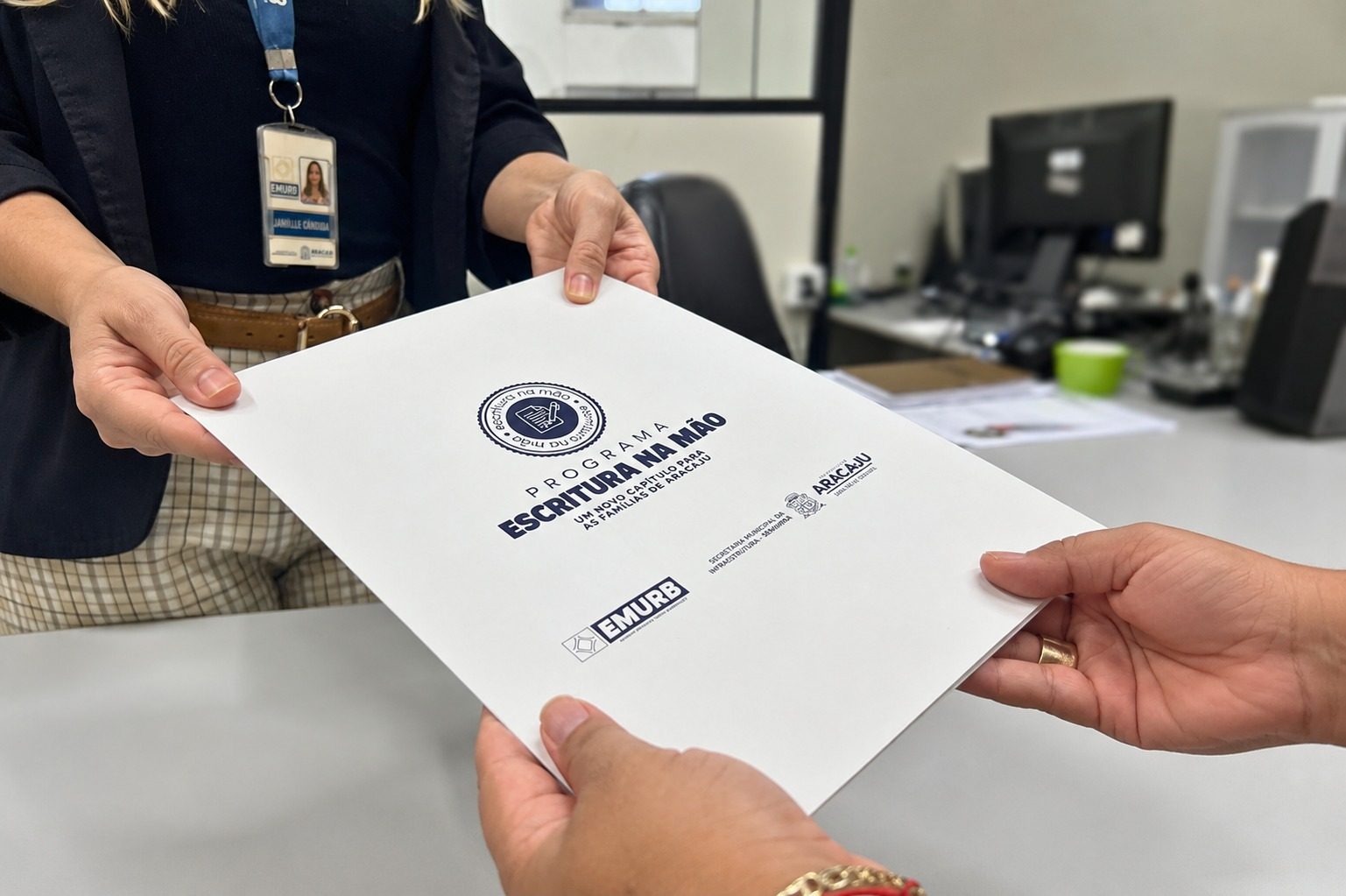 Aracaju inicia regularização fundiária para moradores da comunidade Jael Patrício