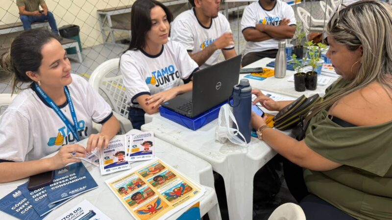 Tamo Junto leva serviços de segurança, defesa do consumidor e proteção às mulheres ao Bugio