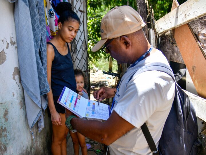 Agentes comunitários intensificam visitas domiciliares para ampliar cuidados com a saúde