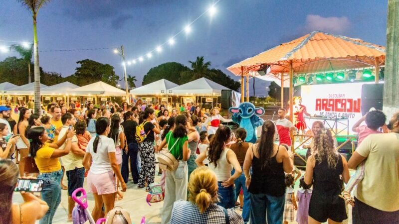 Descubra Aracaju movimenta espaços públicos com música e programação cultural