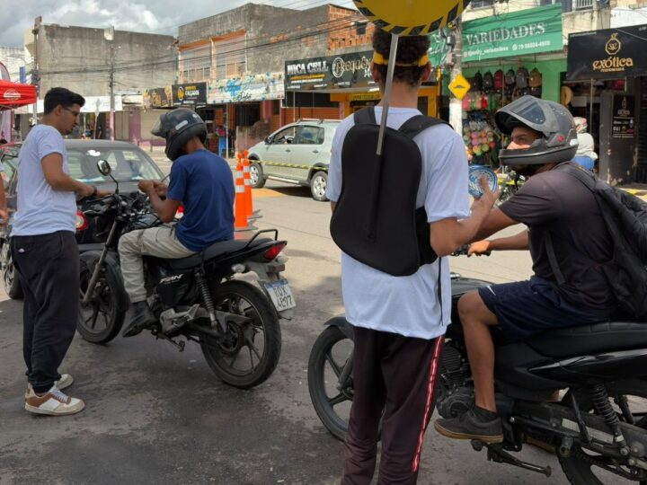 Semana Nacional de Trânsito ganha blitz educativa no Santos Dumont